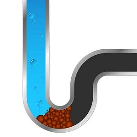 устранение засора в трубе